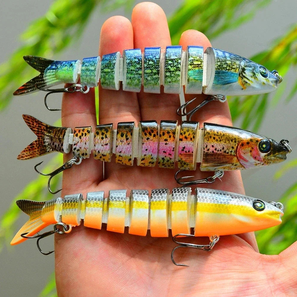 13.5cm Sinking Swimbait Crankbait Wobbler Fishing Lure Set