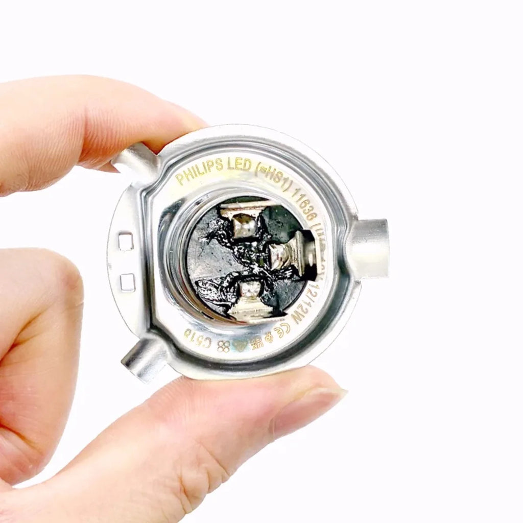 Philips HS1 LED Motorcycle Headlight 6500K 12V PX43t Bulb