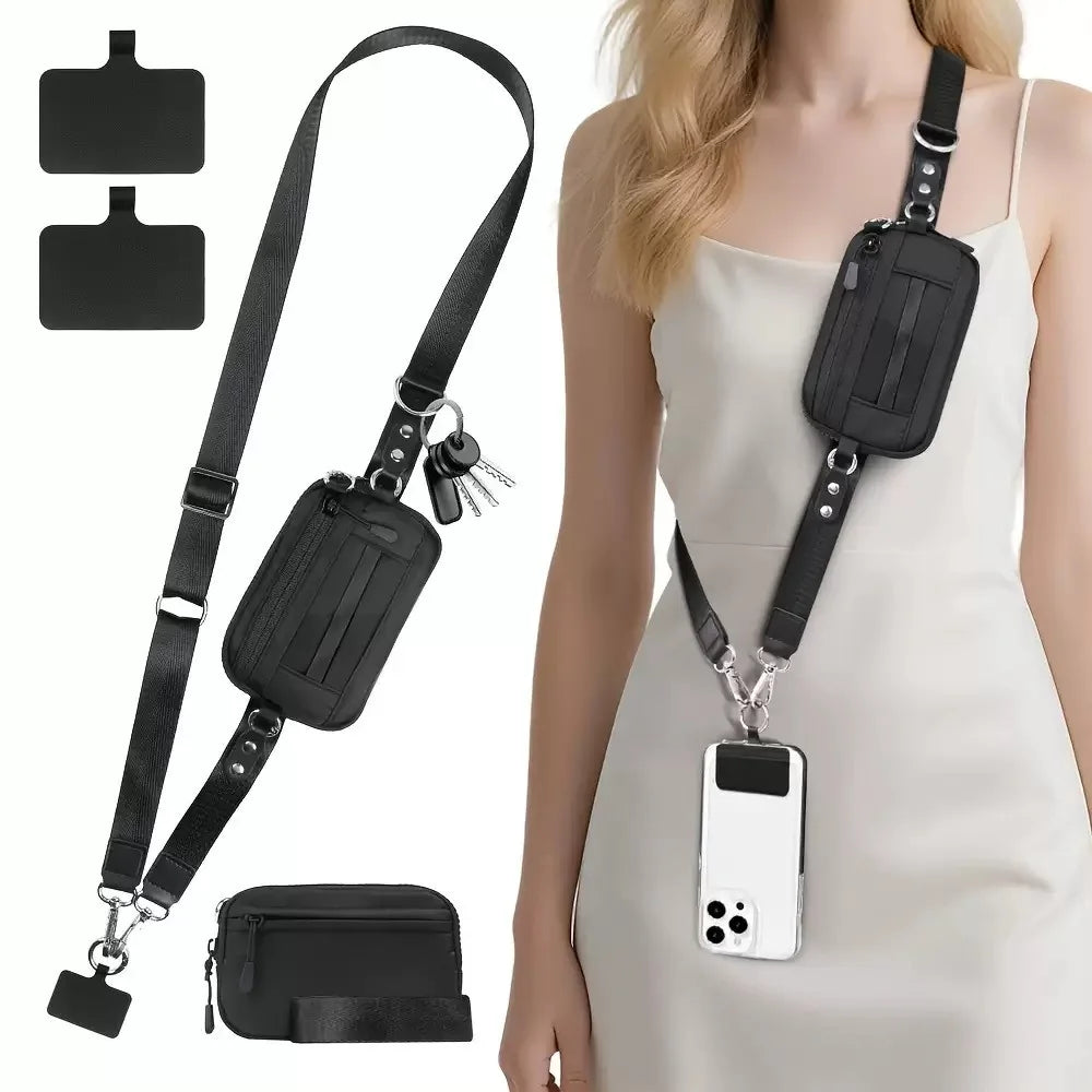 Waterproof Sports Phone Bag – Shoulder & Waist Pack Dual Use