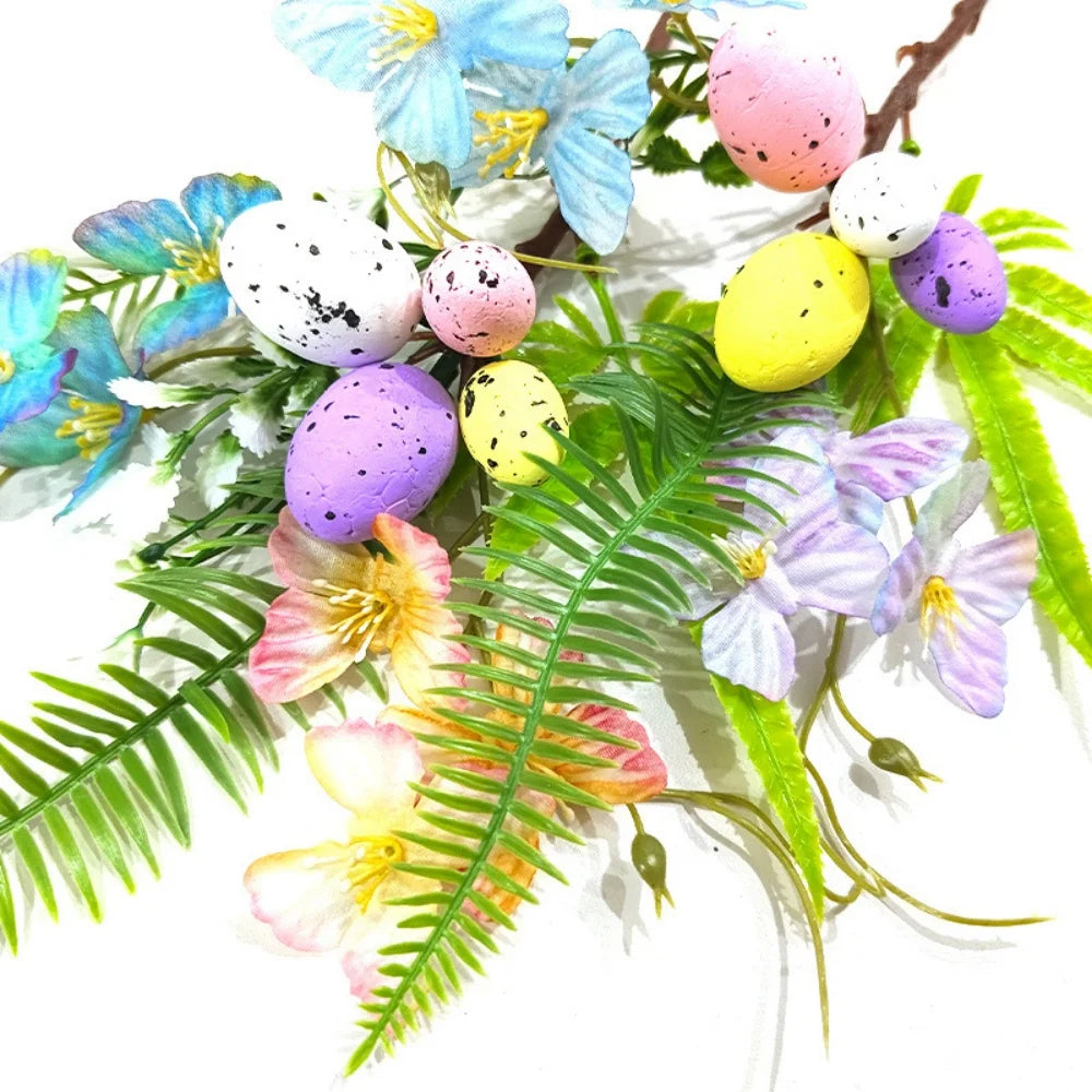 Easter Egg Branch with Rabbits – DIY Spring Flower Decor
