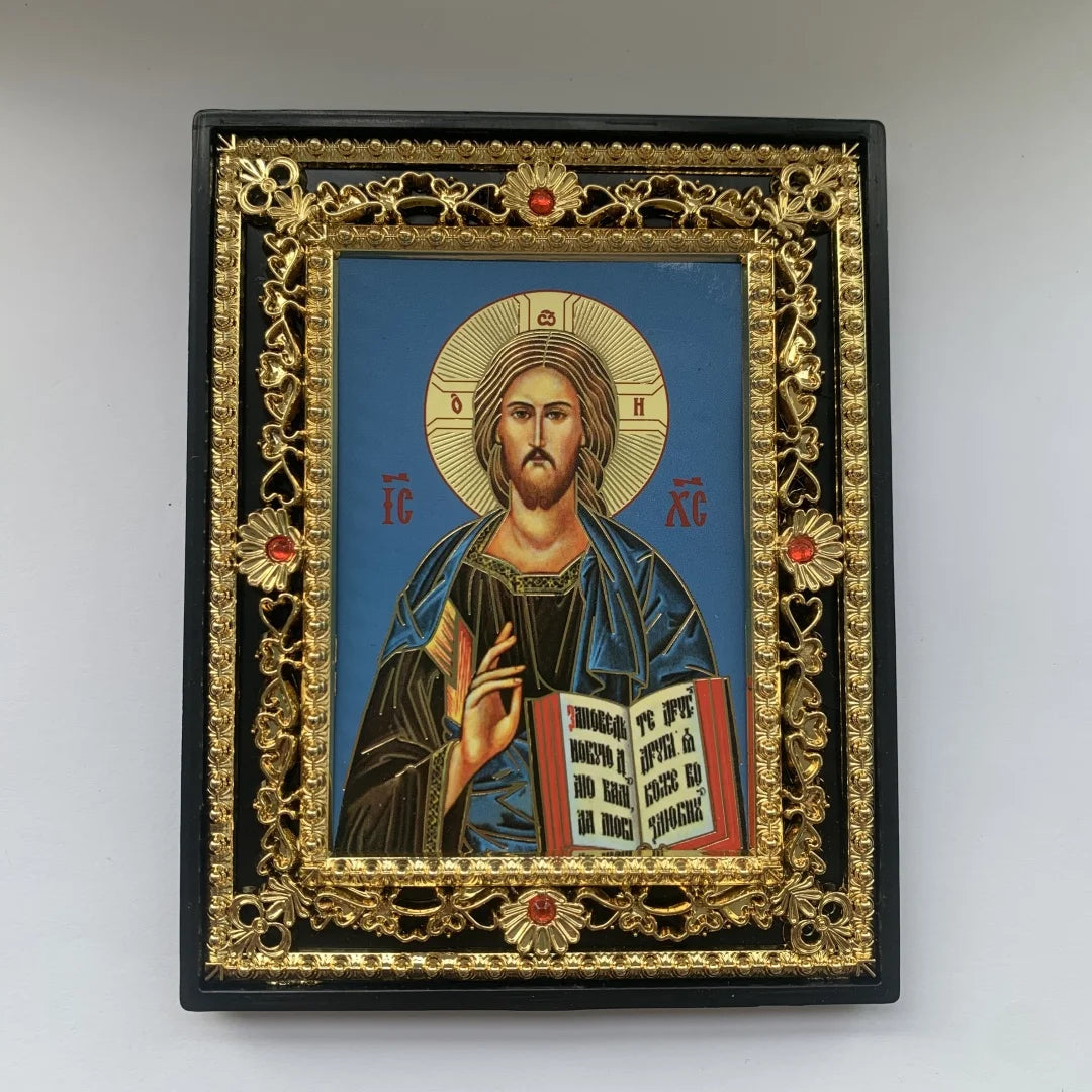 Virgin Mary Jesus Orthodox Icon – Catholic Religious Ornament