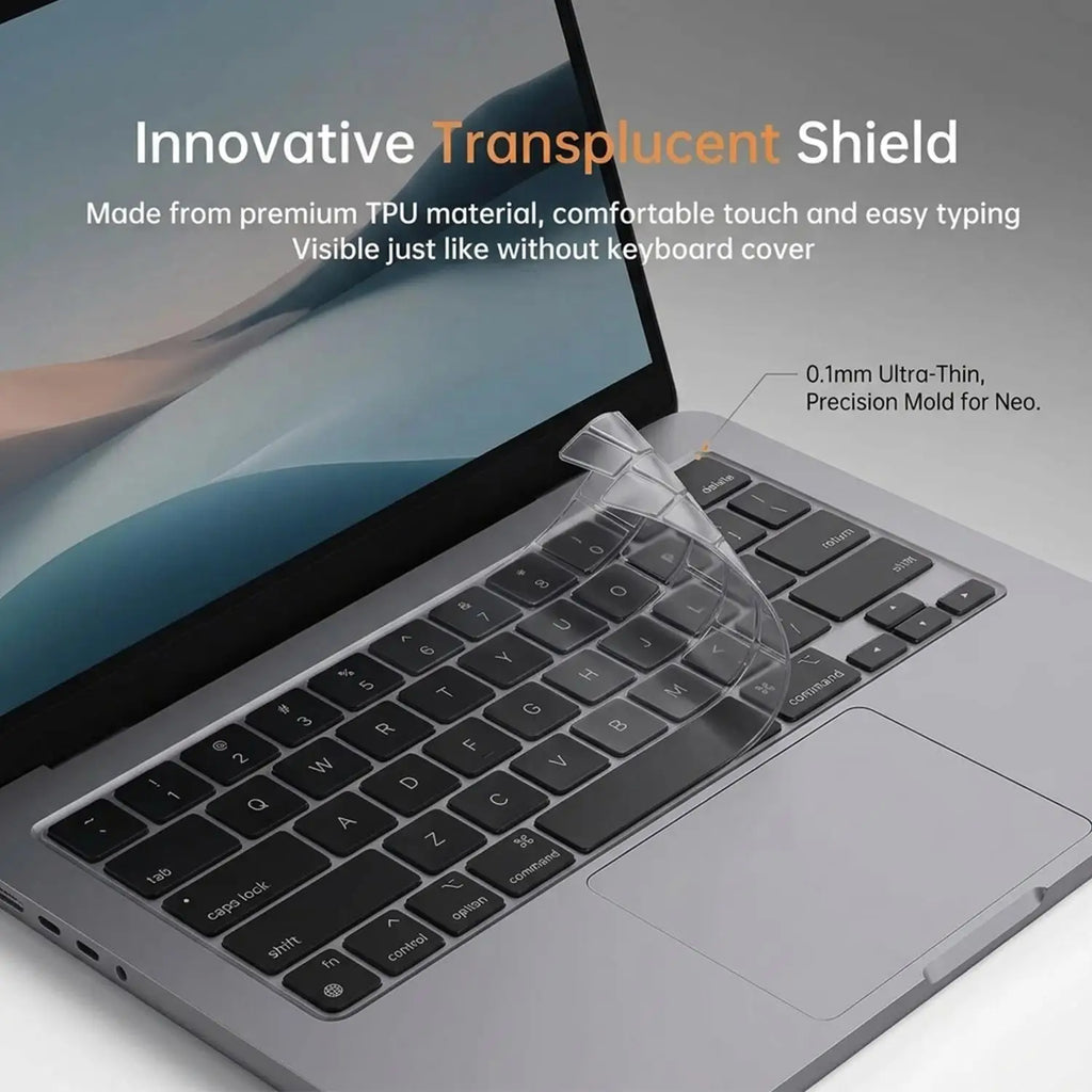 TPU Keyboard Cover for MacBook Neo 13" 2026 – Clear Protector