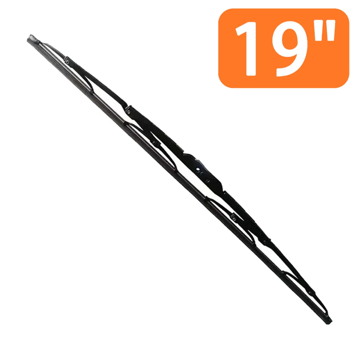 Universal Wiper Blade U/J Hook Metal Frame | 14"–24" Sizes