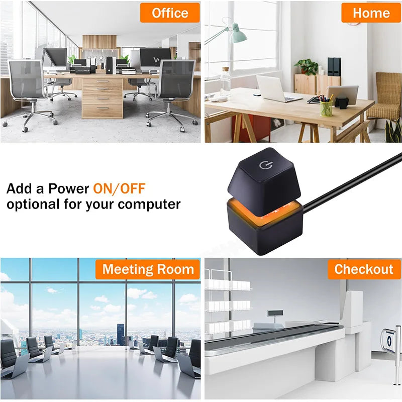 RGB External PC Power Switch – Remote Desktop Start & Reset