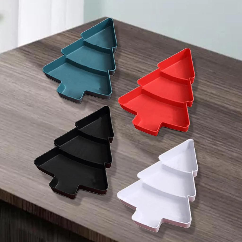 Christmas Tree Serving Tray – Holiday Snack & Fruit Platter