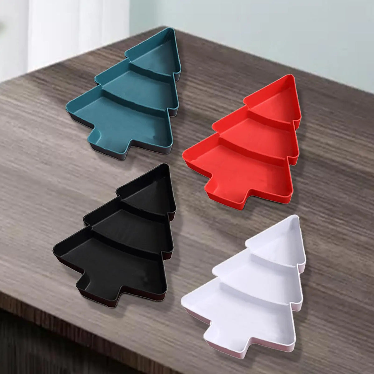 Christmas Tree Serving Tray – Holiday Snack & Fruit Platter