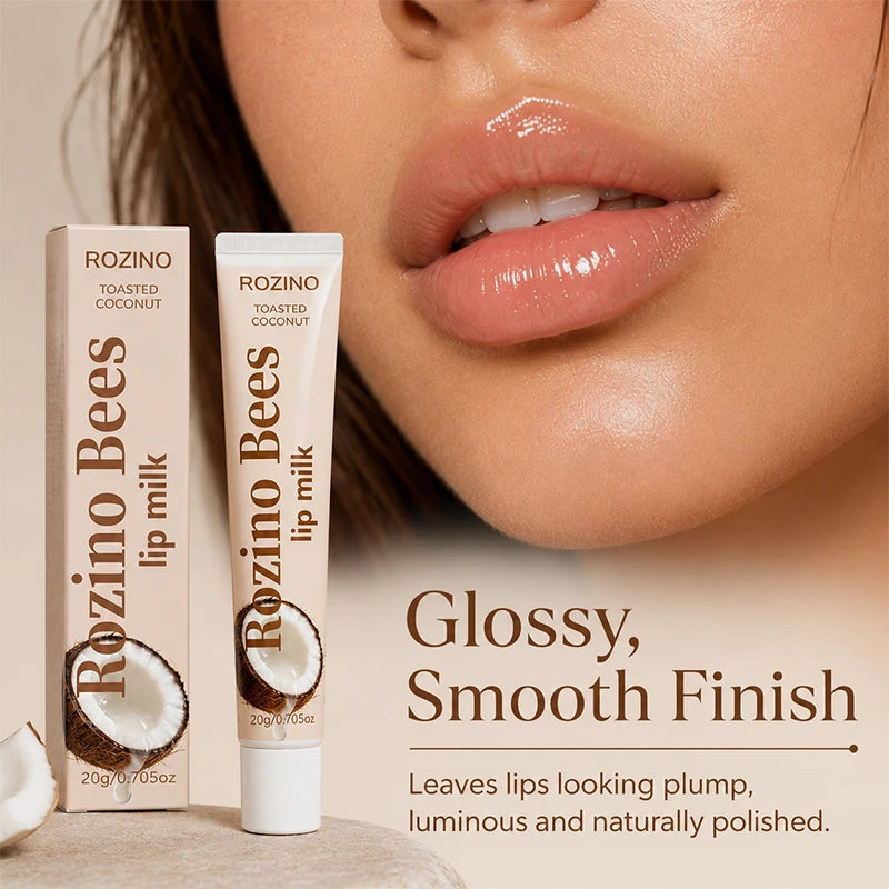 ROZINO Coconut Lip Balm 20g – Moisturizing Lip Oil & Mask