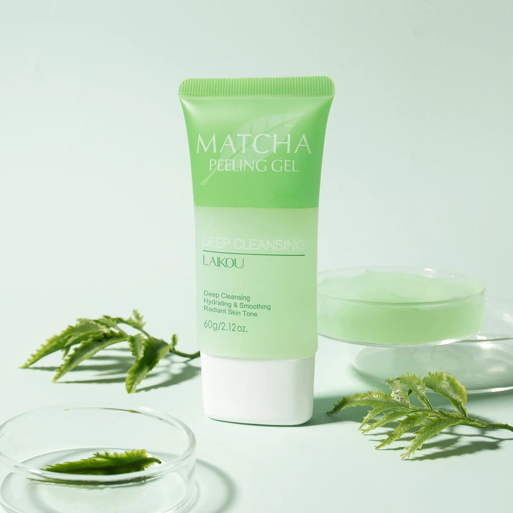 LAIKOU Matcha Exfoliating Peeling Gel Face Scrub 60g
