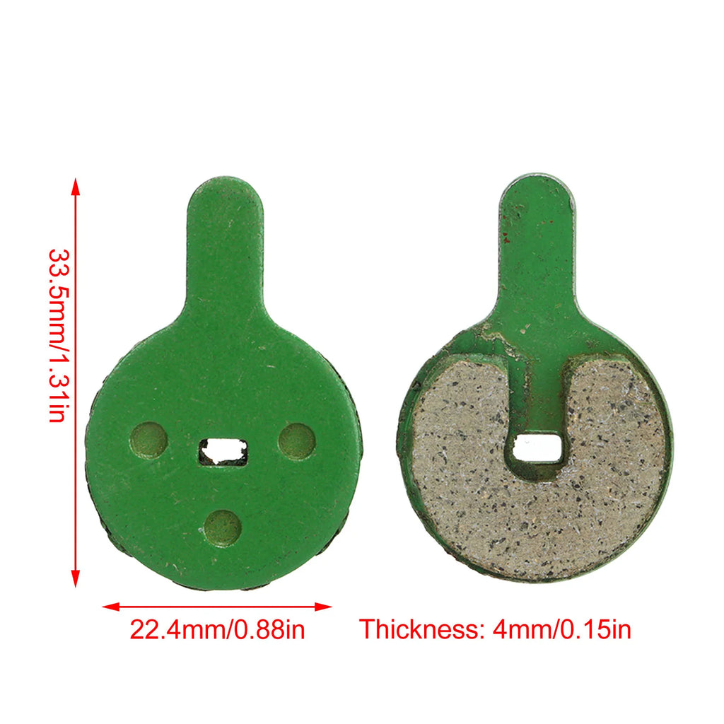 5-Pair Ceramic Disc Brake Pads for Kugoo Pro Electric Scooter