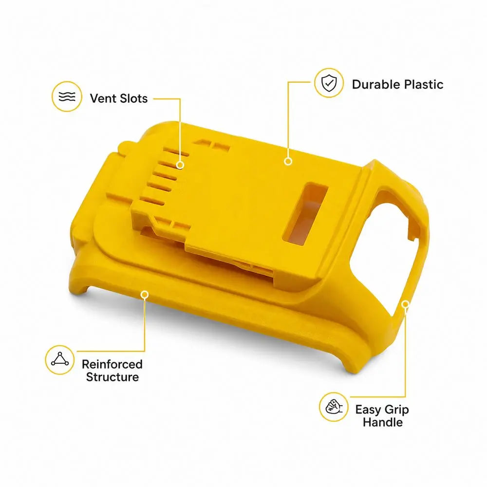 20V Battery Shell Replacement Kit for DeWalt DCB200 DCB201 DCB203