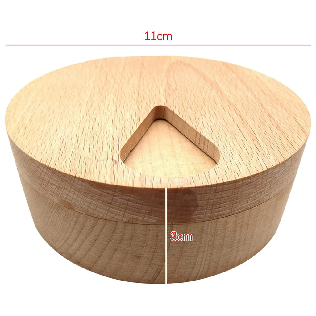 Solid Wood 7-Day Pill Organizer & Multipurpose Storage Box