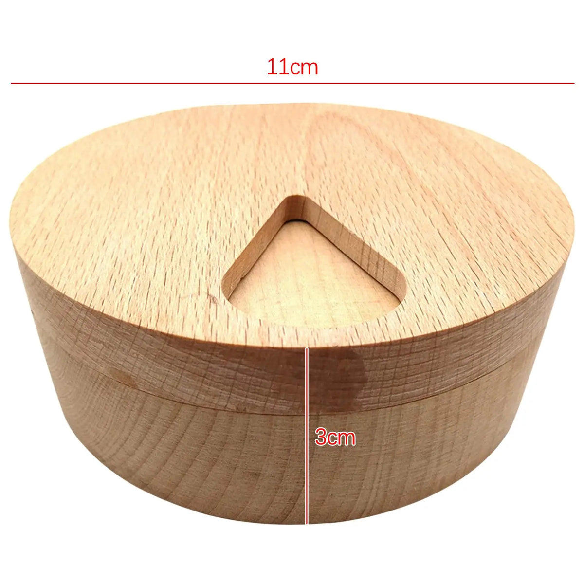 Solid Wood 7-Day Pill Organizer & Multipurpose Storage Box