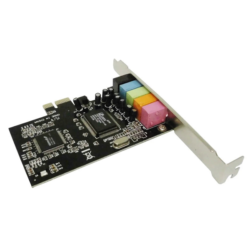 OULLX 4.1 PCIe Sound Card – 4-Channel PCI-Express X1 Audio Adapter