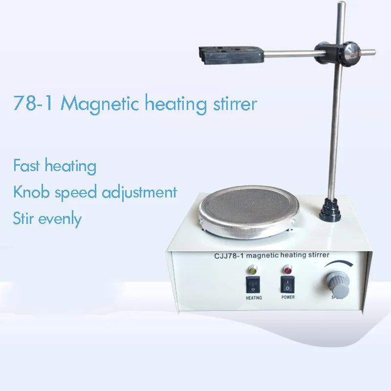 ZJMZYM 78-1 Lab Magnetic Heating Stirrer | 0–2400 RPM 220V