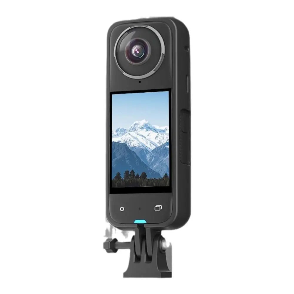 PC Frame Cage for Insta360 X4 & X5 | 1/4 Screw Mount