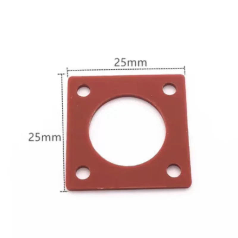 5-Pack Silicone Waterproof Gasket Flange Plate – SMA BNC UHF TNC