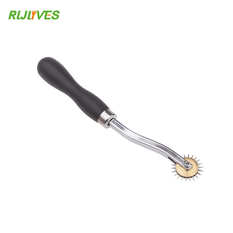 Stainless Steel Overstitch Wheel Leather Sewing Marking Tool
