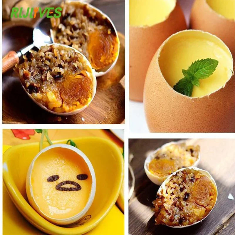 Stainless Steel Egg Topper Cutter & Shell Opener Tool