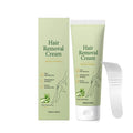 Herbal Depilatory Cream – Legs, Arms & Underarms + Scraper