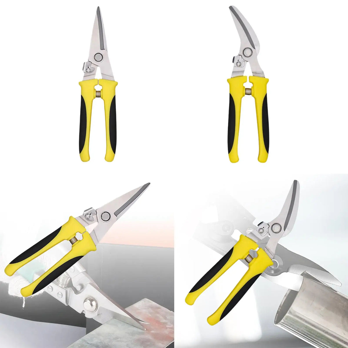 Heavy Duty Steel Pruning Shears | Ergonomic Multipurpose Scissors