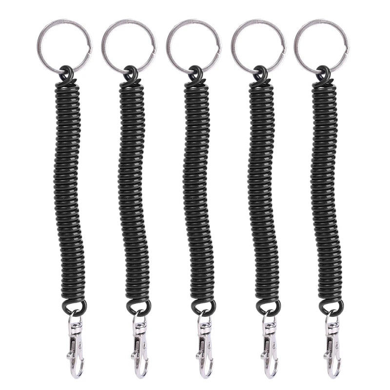 Retractable Spiral Keychain Strap – Anti-Lost Phone Lanyard