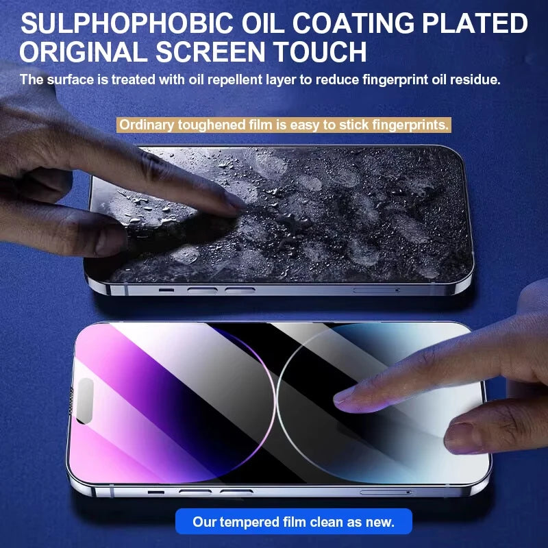 AKABEILA Tempered Glass Screen Protector for iPhone 1-3 Pack