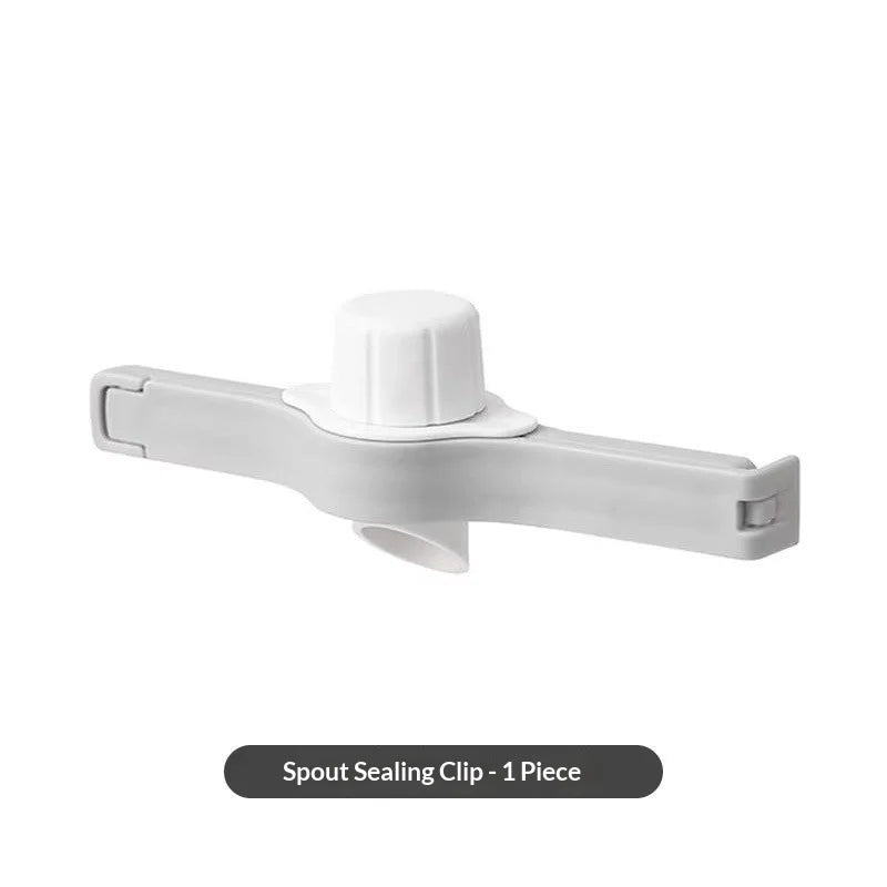 Food Sealing Clips with Pour Spout – 3/5-Pack Bag Clips
