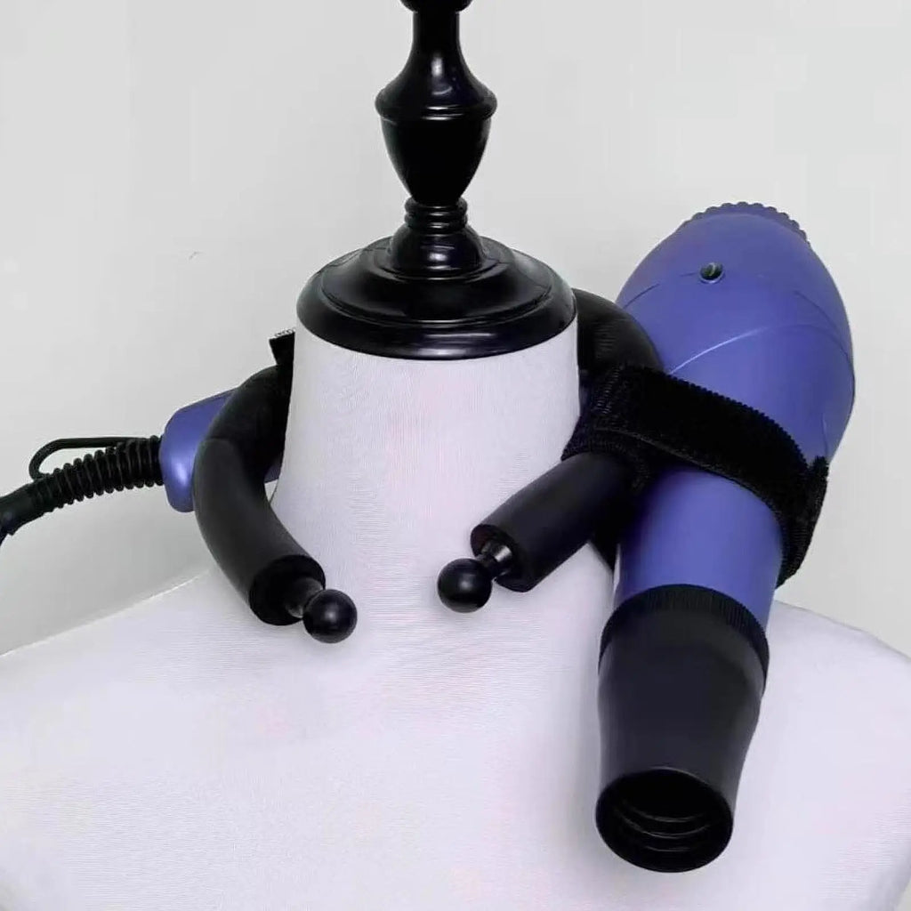 Dog Hair Dryer Neck Hanger | Hands-Free Pet Grooming Holder