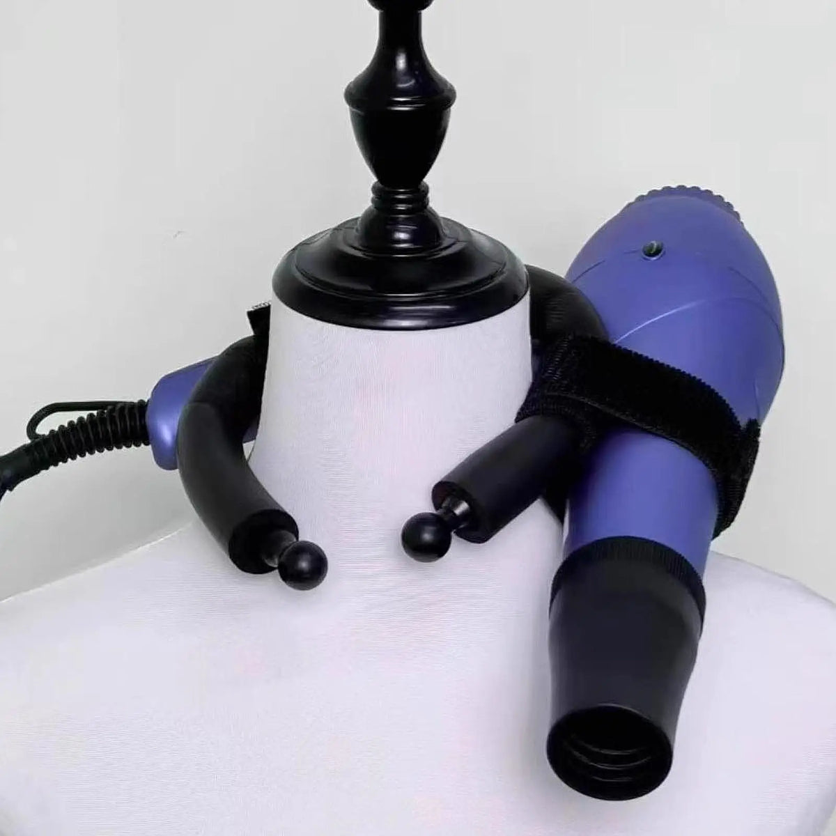 Dog Hair Dryer Neck Hanger | Hands-Free Pet Grooming Holder
