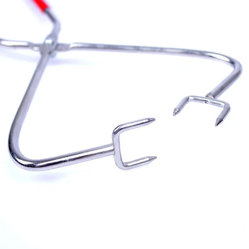 Stainless Steel Pottery Clamp & Clay Dipping Tong Kiln Tool