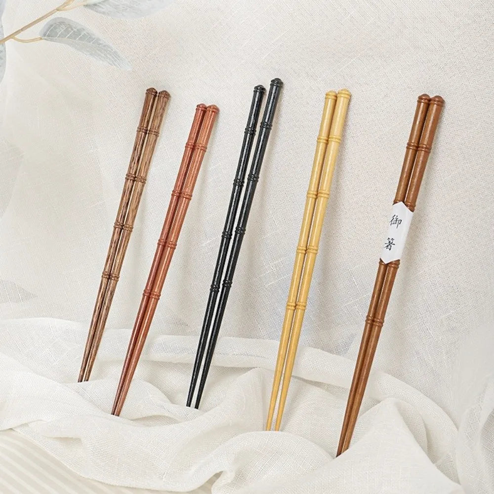 Japanese Retro Wooden Chopsticks – Handmade 1 Pair, 23.5cm