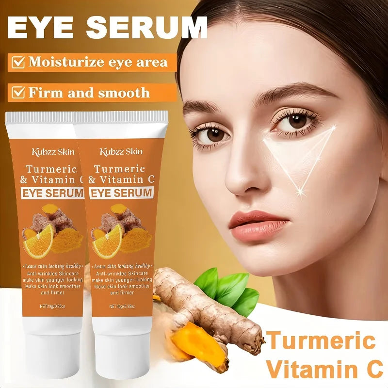 Turmeric Vitamin C Eye Serum – Brighten & Firm | 10g Travel