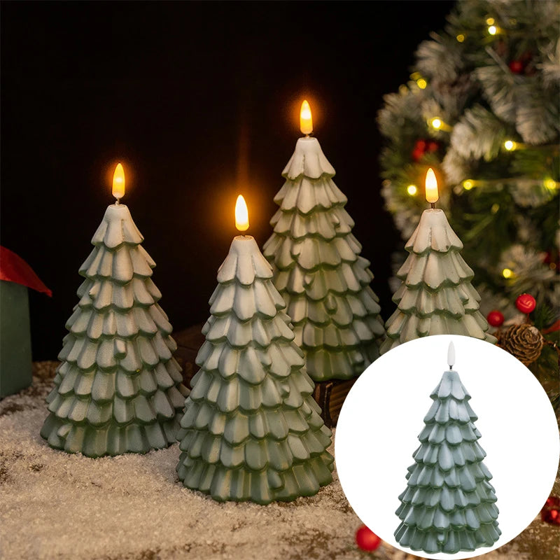 Christmas Tree Night Light – Festive Bedside Atmosphere Lamp