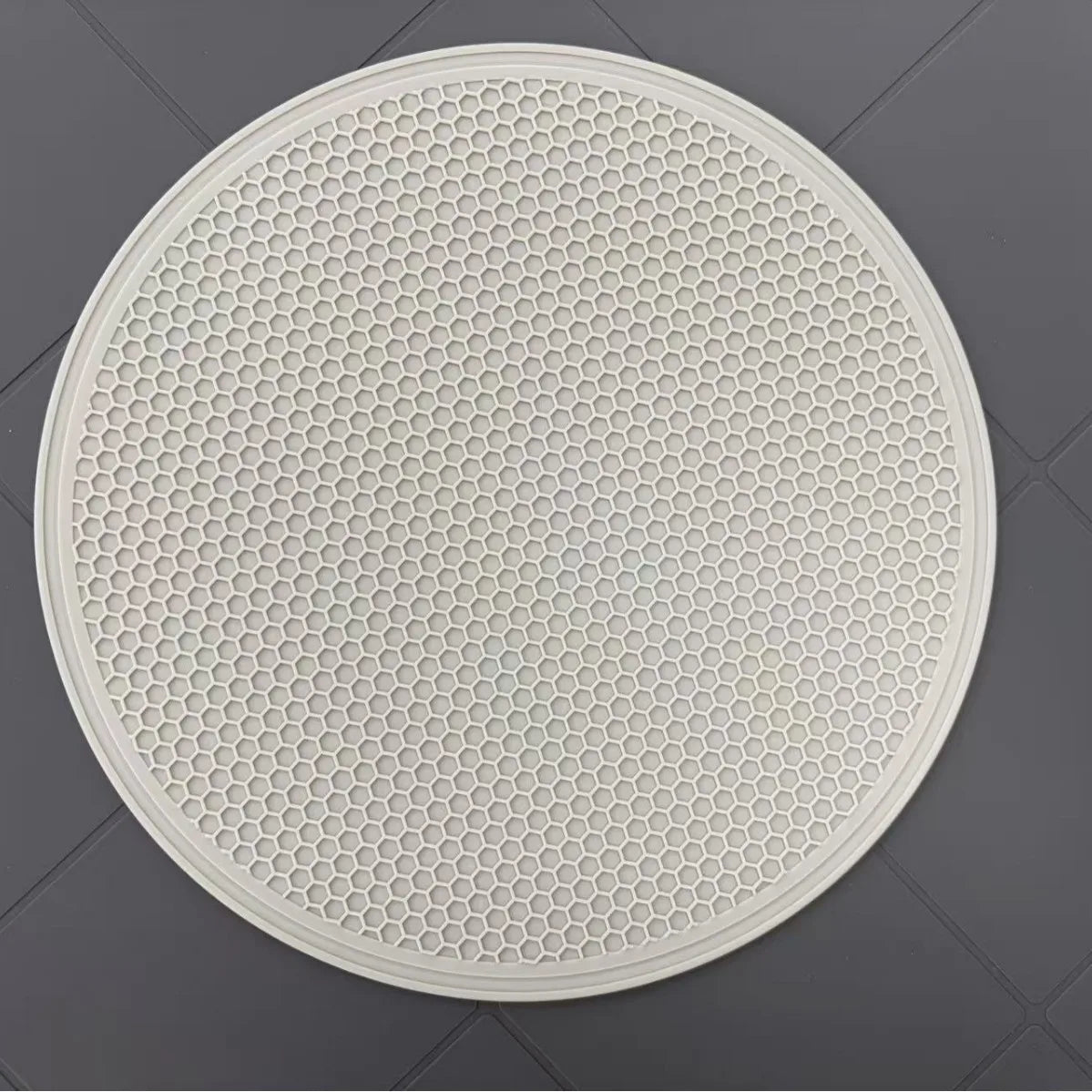 Round Silicone Honeycomb Trivet Mats | Heat Resistant Non-Slip