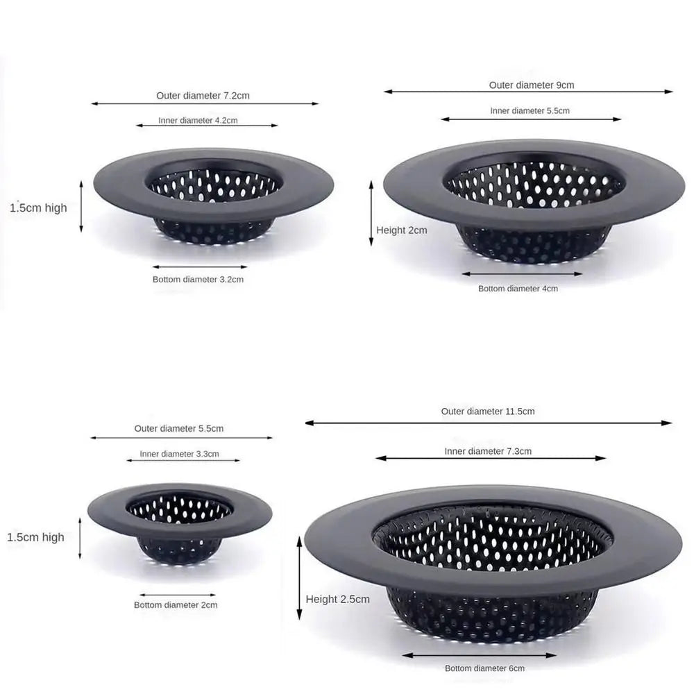 Stainless Steel Sink Strainer & Floor Drain Mesh Filter