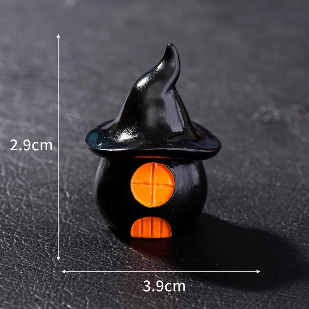 Resin Miniature Halloween Figurine | Desktop Holiday Décor