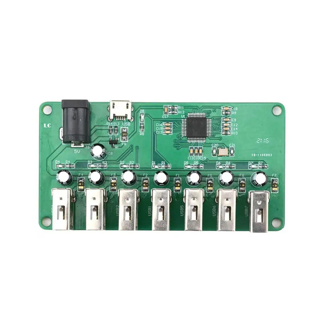 USB 2.0 Hub Module – 1 to 7 Port Expansion (Micro USB/Type-C)