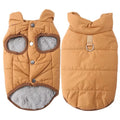 Windproof Fleece Dog Vest Coat with D-Ring | XS–XL Sizes