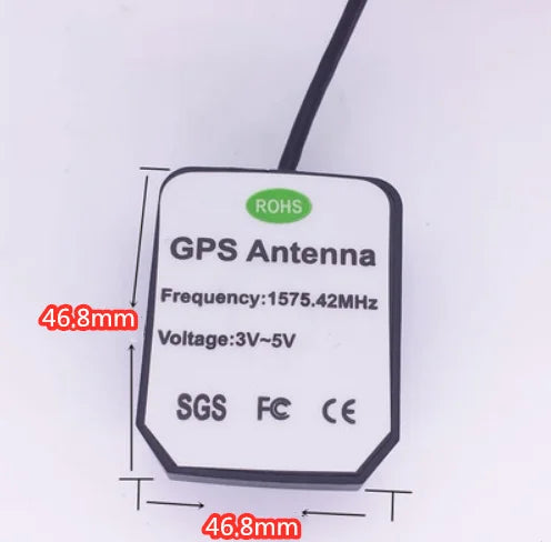 Universal Active GPS Antenna SMA Male – 28dB Gain, Magnetic Mount