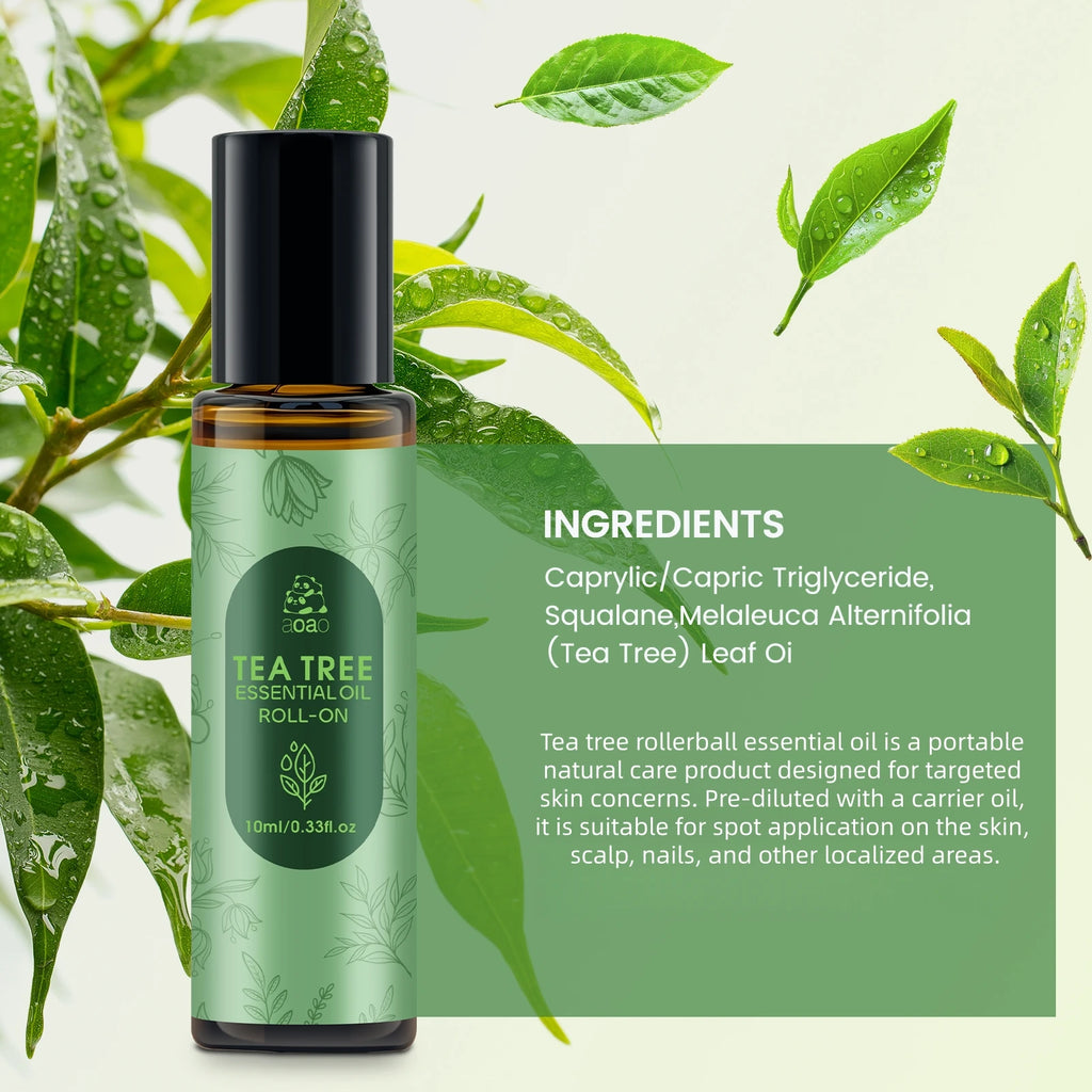 Tea Tree Pure Essential Oil – Skin, Nail & Hair Roll-On