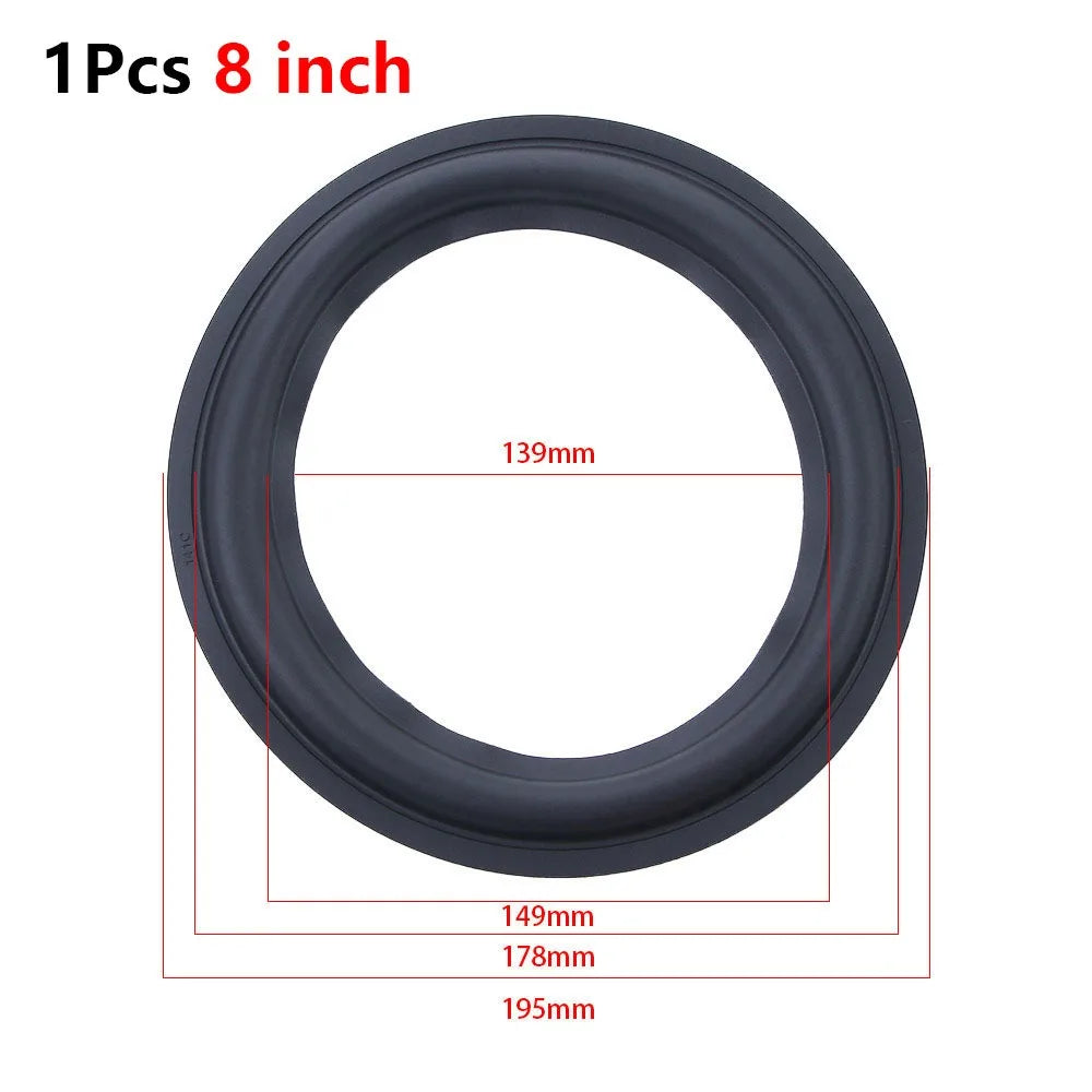 Rubber Speaker Edge Surround Repair Ring – 3 to 12 Inch