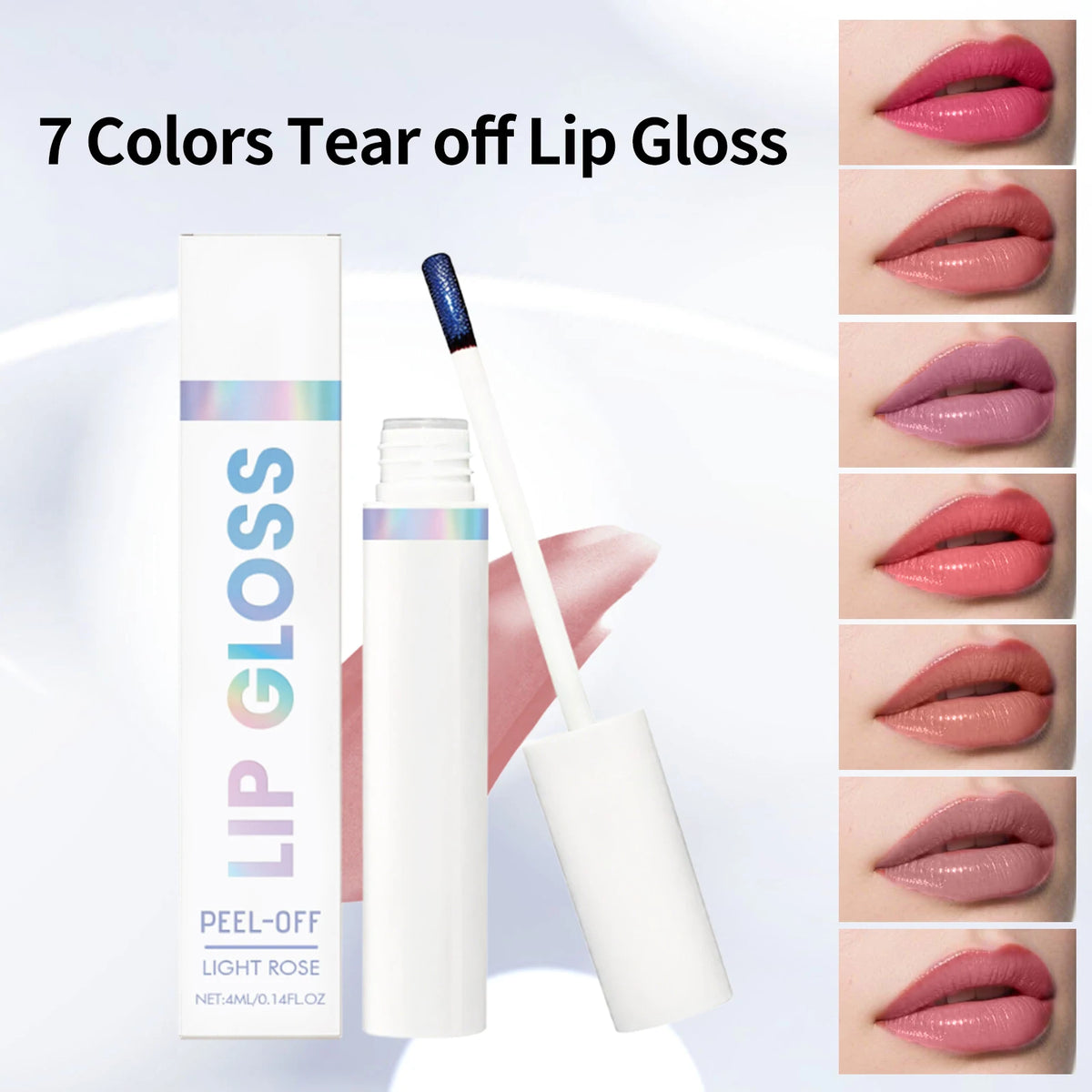 Peel-Off Lip Tint Gloss – Waterproof & Long-Lasting | 4ml