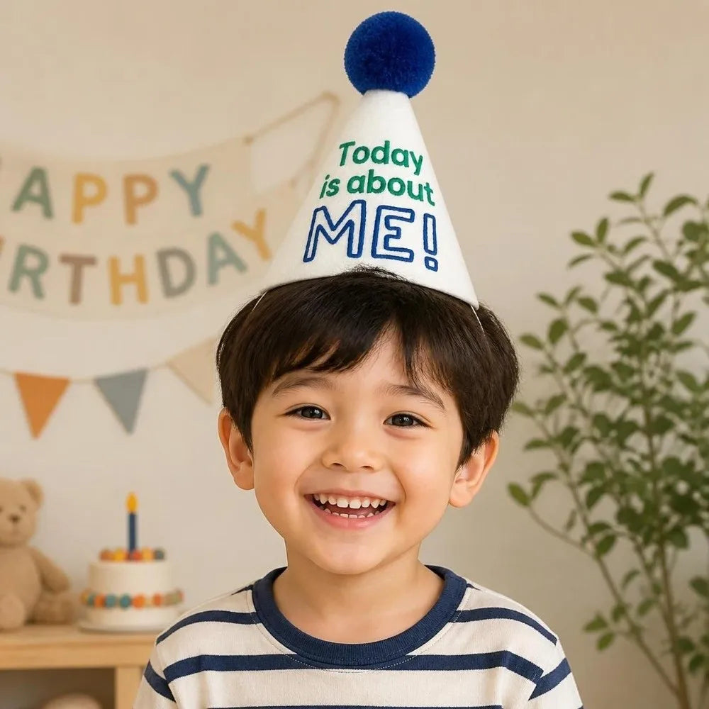 Funny Graffiti Birthday Hat – Non-Woven Fabric Party Hat