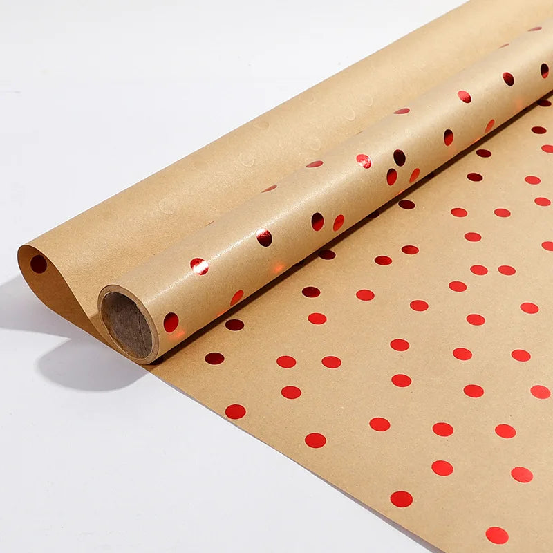 43x300cm Aluminized Gift Wrapping Paper – Christmas & More