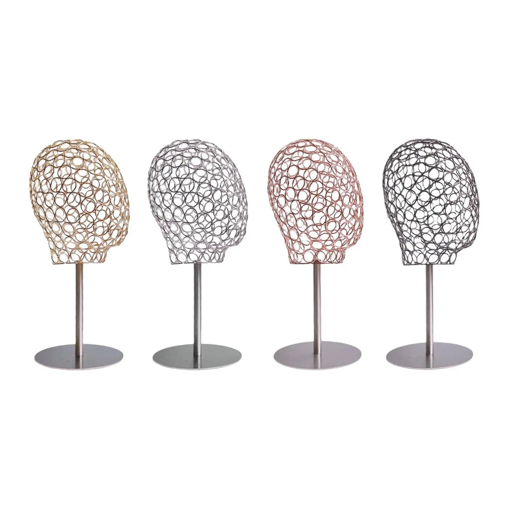 Metal Mannequin Head Wig & Hat Stand | Hollow Display Holder