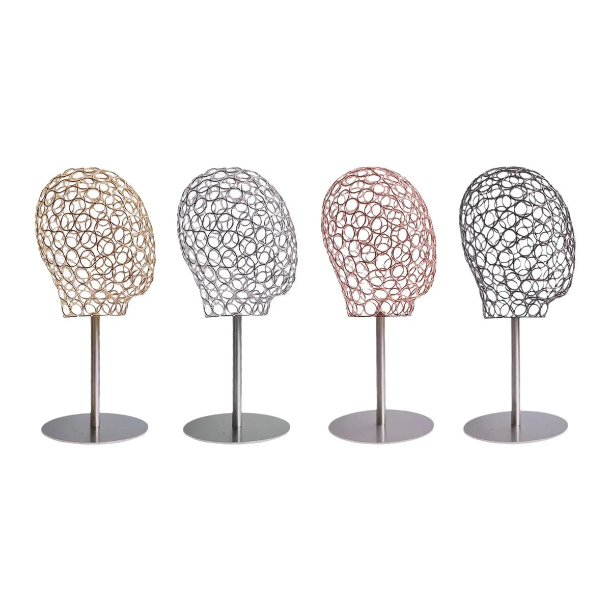 Metal Mannequin Head Wig & Hat Stand | Hollow Display Holder