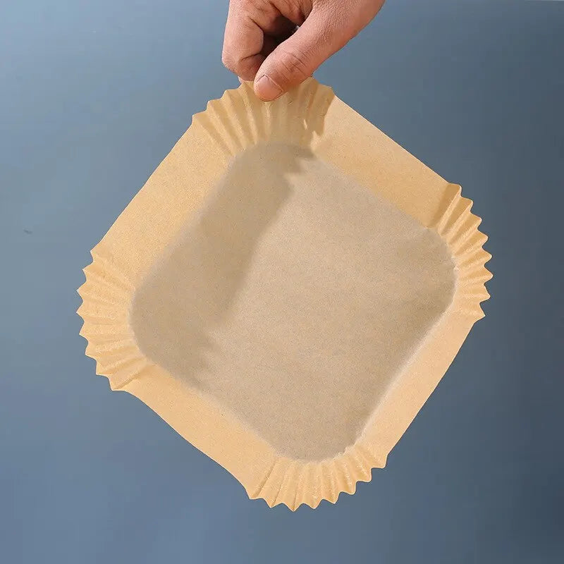 50-Pack Air Fryer Disposable Parchment Paper Liners