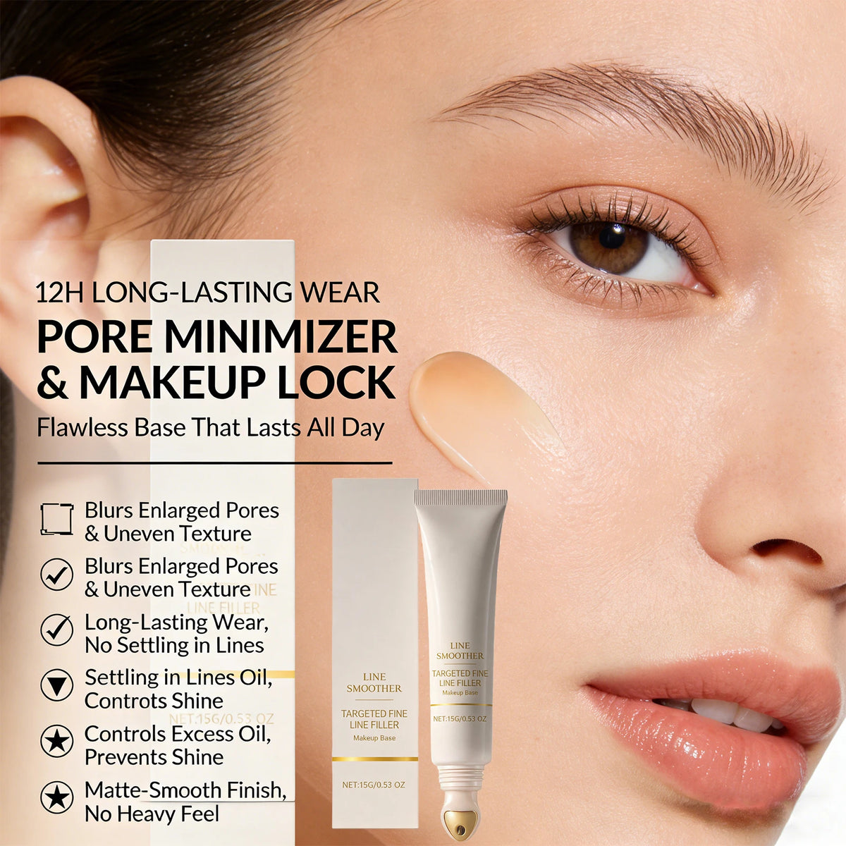 Hydrating Makeup Primer – Line Smoother & Pore Minimizer