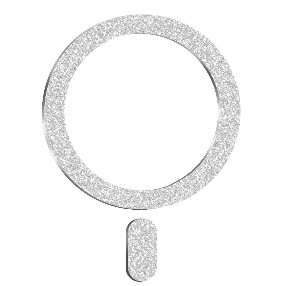 Glitter Magnetic Metal Ring Plate for MagSafe iPhone & Android