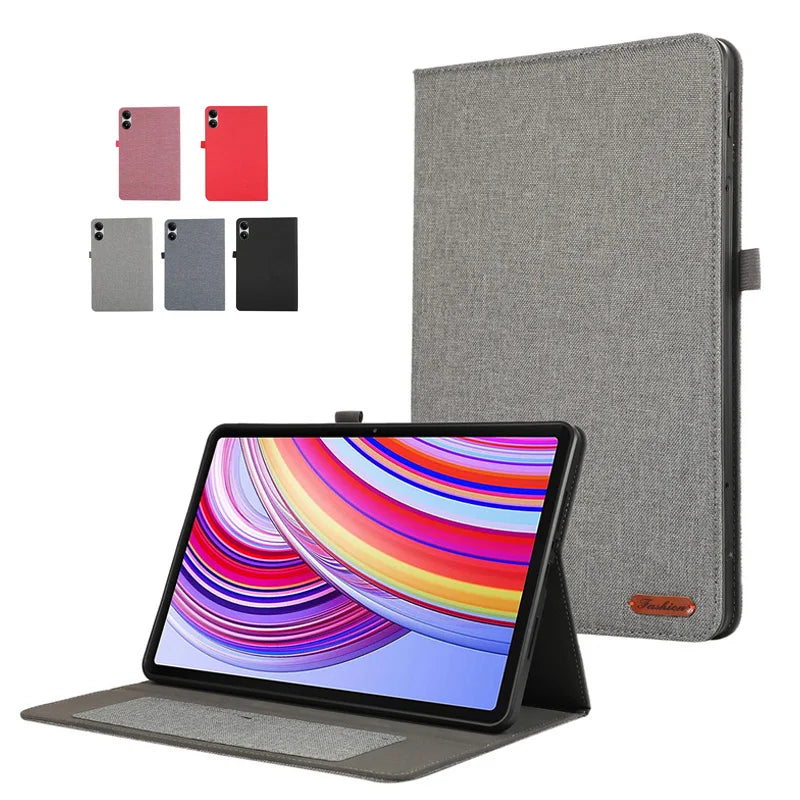 Soft Fabric Flip Stand Case – Xiaomi Redmi Pad Pro 12.1"